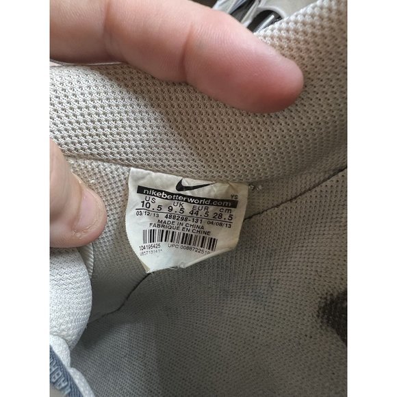 Nike AF1 Air Force One White Atomic Red 488298 131 Size 10.5 - Picture 6 of 7